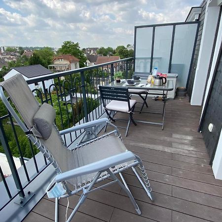 35M2 Neuf, Plein Sud, Dernier Etage Avec Terrasse Lägenhet Noisy-le-Grand Exteriör bild