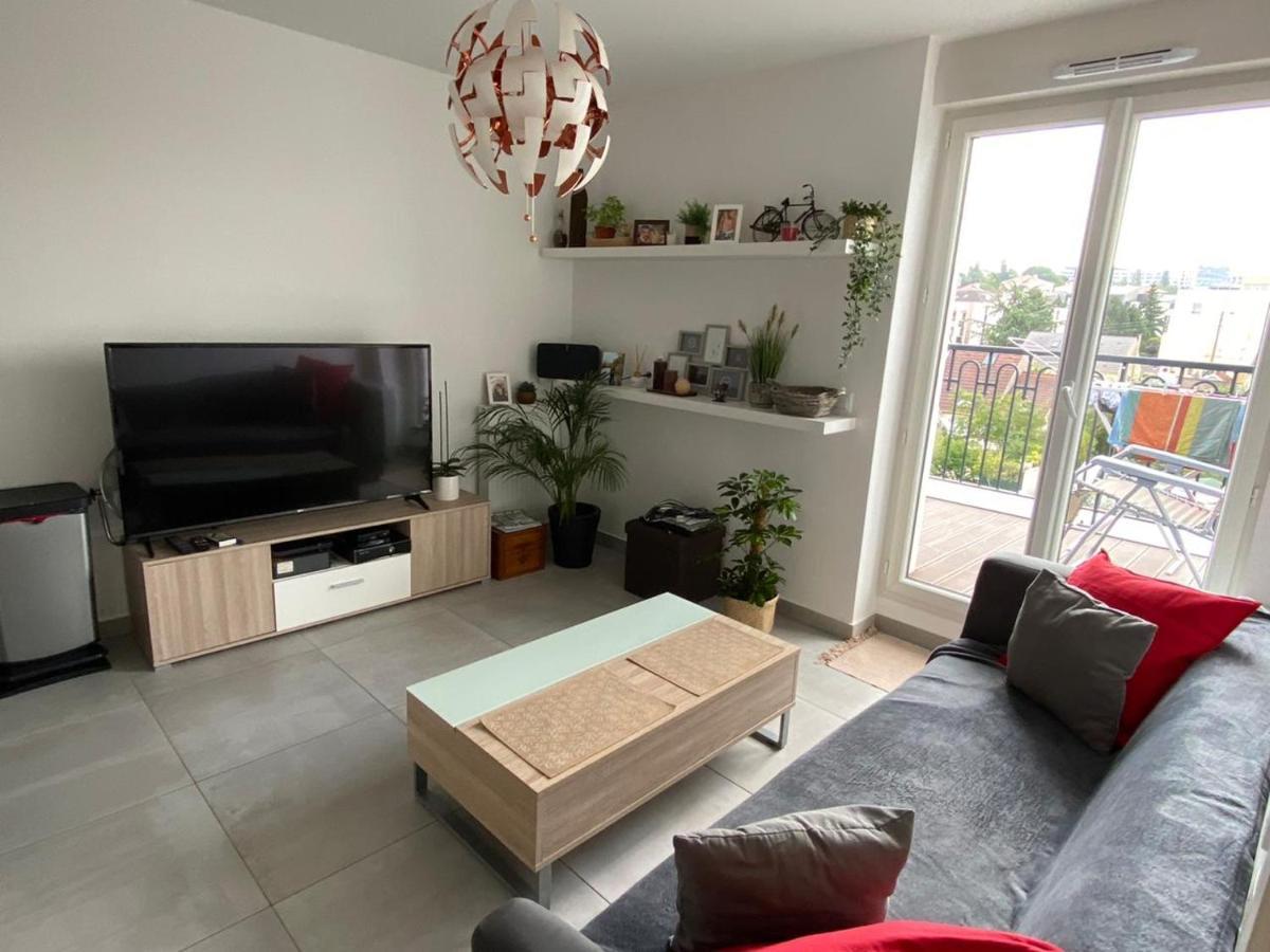 35M2 Neuf, Plein Sud, Dernier Etage Avec Terrasse Lägenhet Noisy-le-Grand Exteriör bild