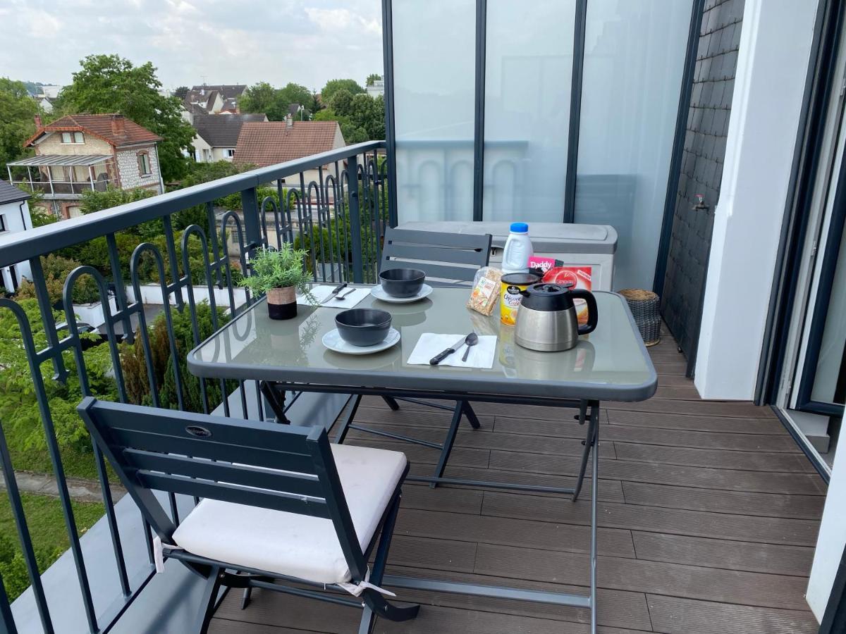 35M2 Neuf, Plein Sud, Dernier Etage Avec Terrasse Lägenhet Noisy-le-Grand Exteriör bild